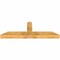 Ekena Millwork Portland Rough Sawn Timber Gable Bracket, Western Red Cedar, 72"W x 24"H x 6"D x 6"F, 8/12 Pitch GBW072X24X0606POR00RWR - alternate 2